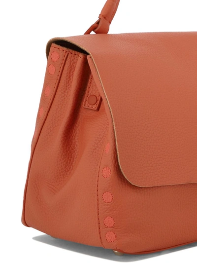 Shop Zanellato "postina Pura 2.0 Luxethic S" Handbag In Orange
