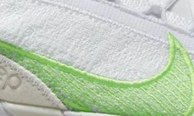 Shop Nike Superrep Go 3 Flyknit Running Shoe In White/ Lime/ Green/ Sea Glass