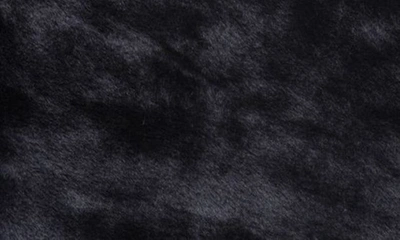 Shop Artisan 34 Faux Fur Throw Blanket In Black