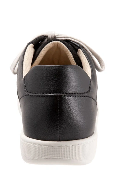 Shop Trotters Adore Sneaker In Black Leather