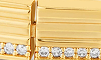 Shop Luv Aj The Cruz Crystal Link Bracelet In Gold