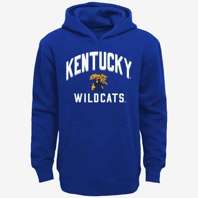 Shop Outerstuff Toddler Royal/gray Kentucky Wildcats Play-by-play Pullover Fleece Hoodie & Pants Set
