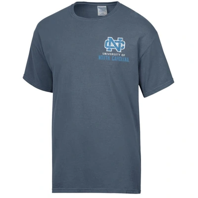 Shop Comfort Wash Steel North Carolina Tar Heels Vintage Logo T-shirt