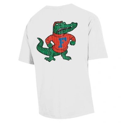 Shop Comfort Wash White Florida Gators Vintage Logo T-shirt