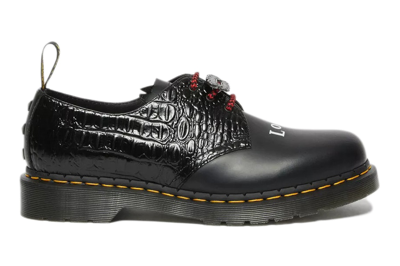Pre-owned Dr. Martens' Dr. Martens 1461 Wb Leather Oxford Lost Boys In Black