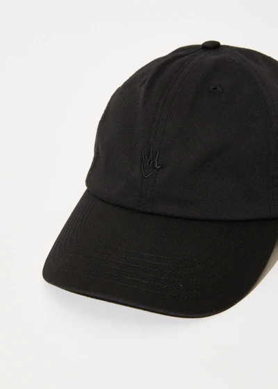 Shop Afends Six Panel Cap In Black