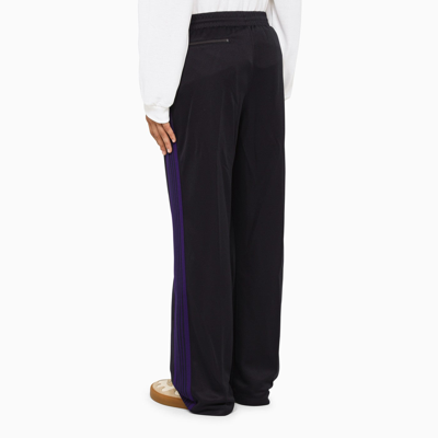 Shop Needles Navy Jersey Trousers