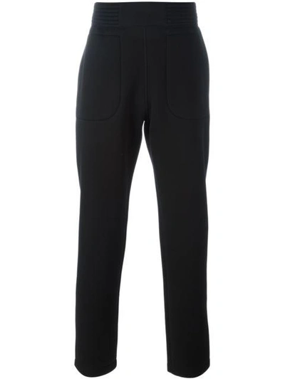 Shop Givenchy - Straight Leg Trousers  In Black