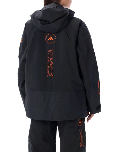 Shop Adidas By Stella Mccartney Hooded Zip-up Ski Jacket