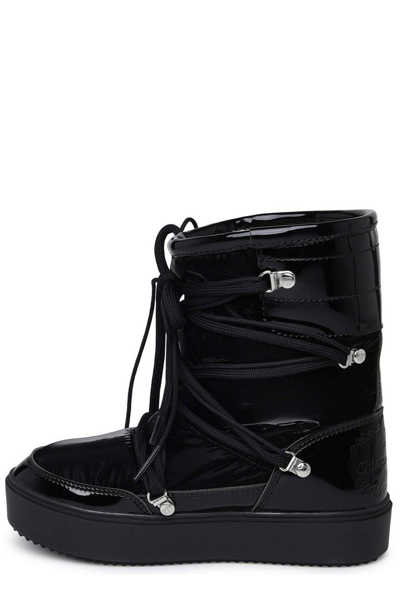Shop Chiara Ferragni Cf Snow Boots  In Black