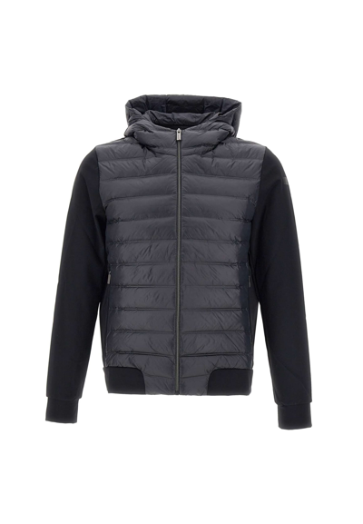 Shop Rrd - Roberto Ricci Design Winter Duck Hood Zip Soft Jacket In Nero