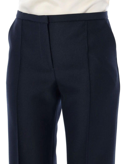 Shop Philosophy Di Lorenzo Serafini Straight Leg Tailored Trousers In Blu