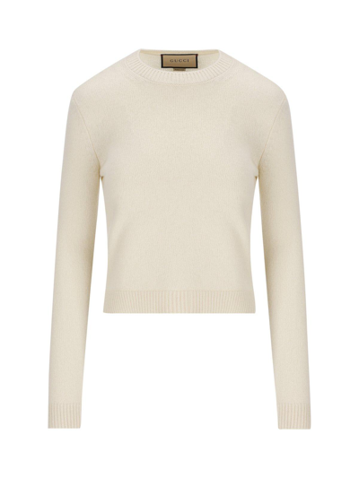 Shop Gucci Long-sleeve Knit Sweater