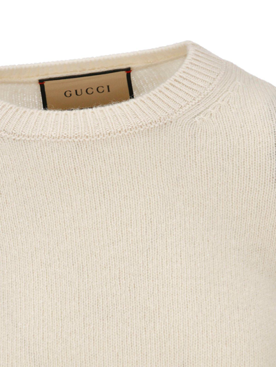 Shop Gucci Long-sleeve Knit Sweater