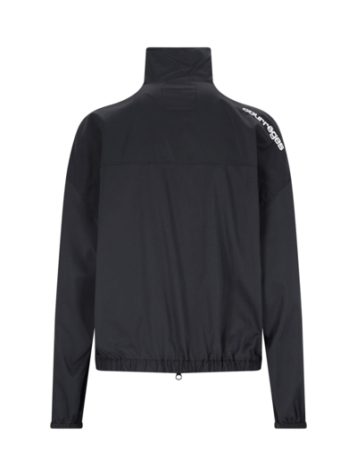 Shop Courrèges Nylon Jacket In Black