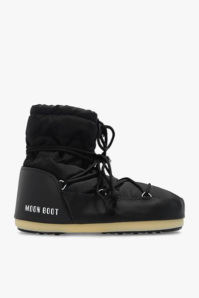 Shop Moon Boot Light Low Snow Boots In Black