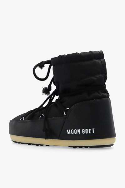 Shop Moon Boot Light Low Snow Boots In Black