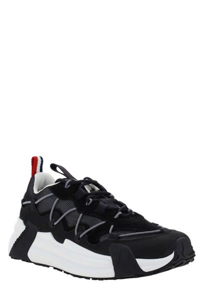 Shop Moncler Compassor Lace-up Sneakers In Nero