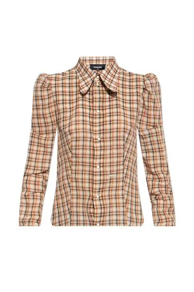 Shop Dsquared2 Checked Shirt