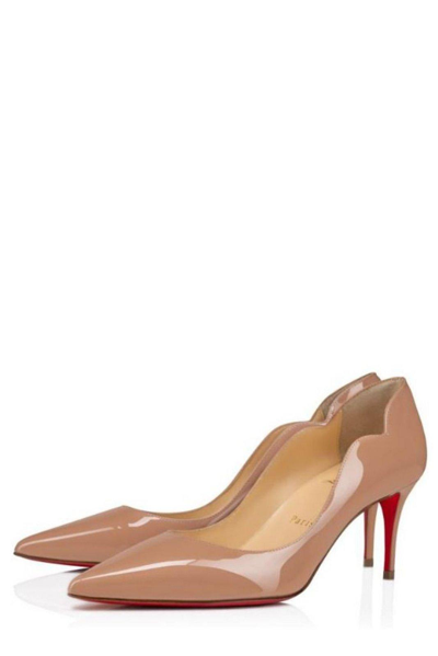 Shop Christian Louboutin Hot Chick Pointed Toe Pumps In Cipria