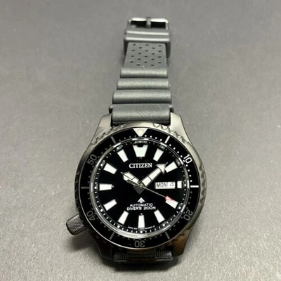 Pre-owned Citizen Ny0139-11e Promaster Fugo Automatic Sapphire Limited Edition 1989 Pcs