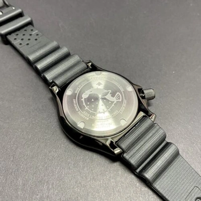 Pre-owned Citizen Ny0139-11e Promaster Fugo Automatic Sapphire Limited Edition 1989 Pcs