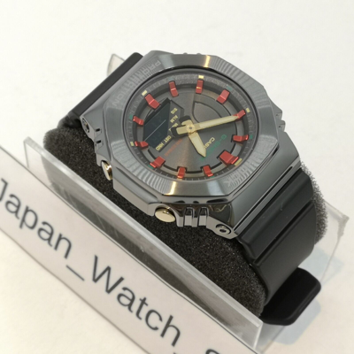 Pre-owned Casio G-shock Gm-s2100ch-1ajf Black Quartz Men's Watch In Box