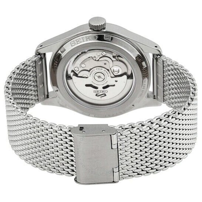 Pre-owned Seiko 5 Srph23k1 Military Automatic Stainless Steel Analog Mens Watch Wr Srph23