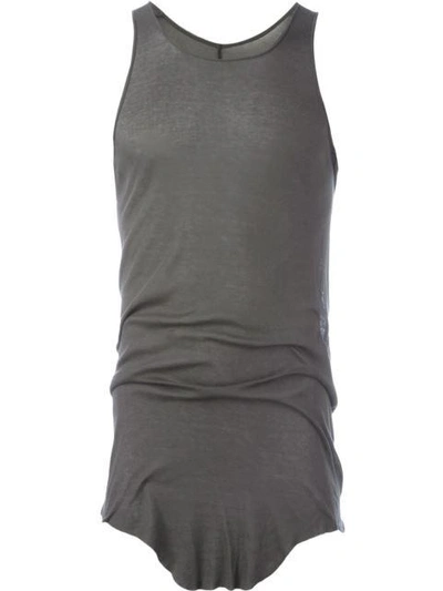 Shop Rick Owens Long Racerback Vest