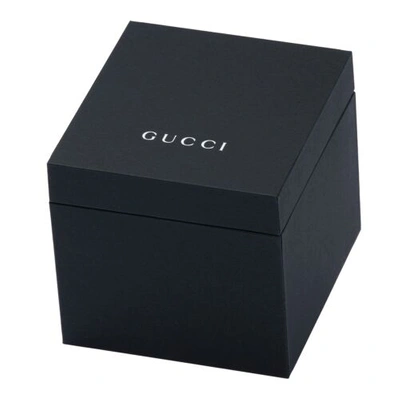 Pre-owned Gucci Ya152401 Men's G- Blue-silver Dial Quartz Watch