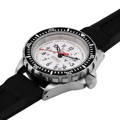 Pre-owned Marathon 41mm Arctic Edition Large Diver's Automatic (gsar) 316l Stainless Steel