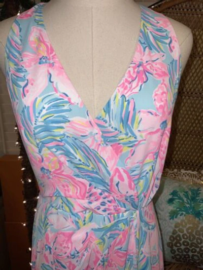 Pre-owned Lilly Pulitzer Taylee Maxi Dress Gimme The Juice ? Size 2,8,12,16 In Multicolor