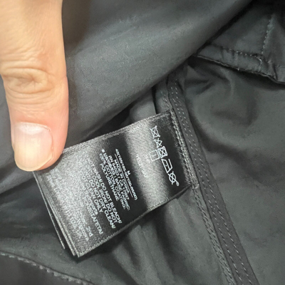 Pre-owned Yeezy Gap Engineered By Balenciaga Coated Cotton Anorak Black 472890-00