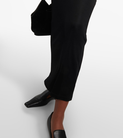 Khaite Bayra Midi Dress In Black