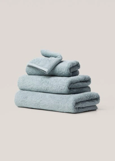 Shop Mango Home Cotton 500gr/m2 Hand Towel 50x90cm Dark Navy