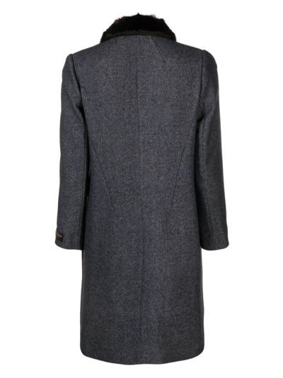 Shop N°21 Short Coat In Grey