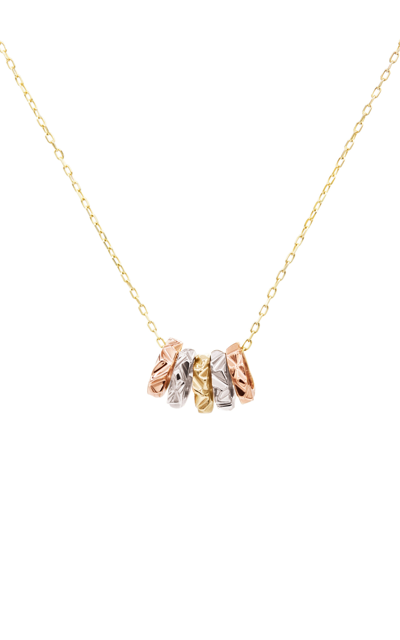 Shop Bernard James 18k Gold Charm Necklace