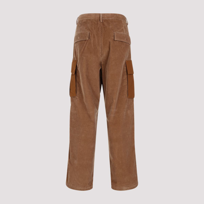 Shop Moncler Trousers Pants In Brown