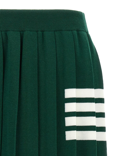 Shop Thom Browne 'hector' Skirt In Green