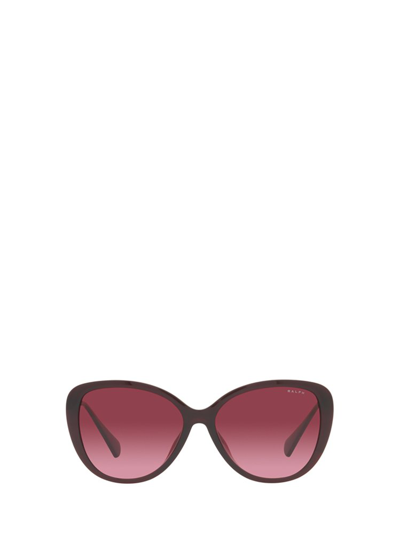 Shop Ralph By Ralph Lauren Eyewear Butterfly Frame Sunglasses In Red
