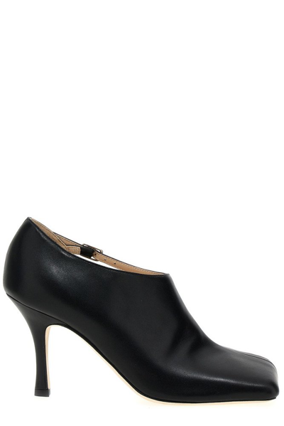 Shop A.w.a.k.e. Mode Wilma Chubby Ankle In Black