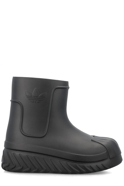 Shop Adidas Originals Adifom Superstar Boots In Black