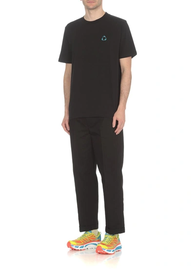 Botter T-shirt En Coton Et Lyocell In Black