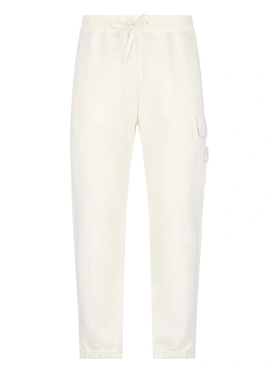 Shop Mackage Trousers In White