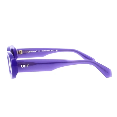 Shop Off-white Sunglasses In Viola