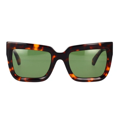Off-white Sunglasses In Havana