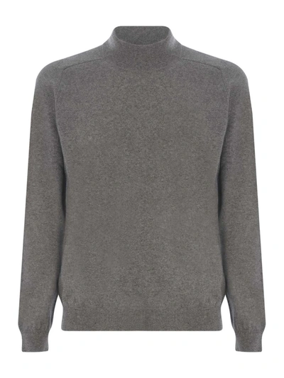 Shop Jeordie's Sweater Jeodie's In Grey