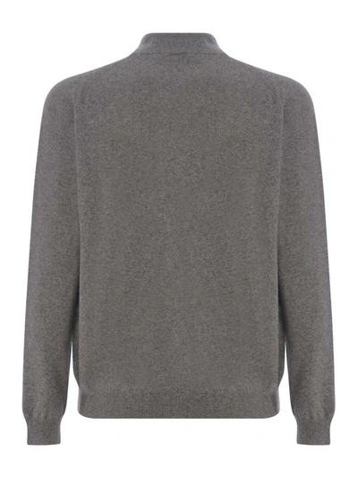 Shop Jeordie's Sweater Jeodie's In Grey