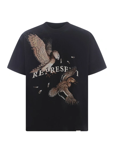 Shop Represent T-shirt  "eagles" In Black