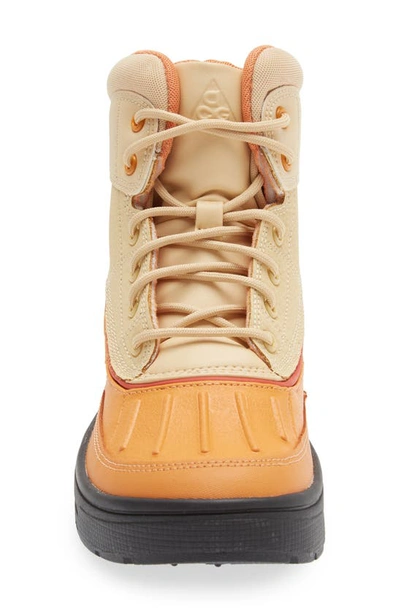 Shop Nike 'woodside 2 High' Boot In Sesame/ Royal/ Curry/ Red Clay